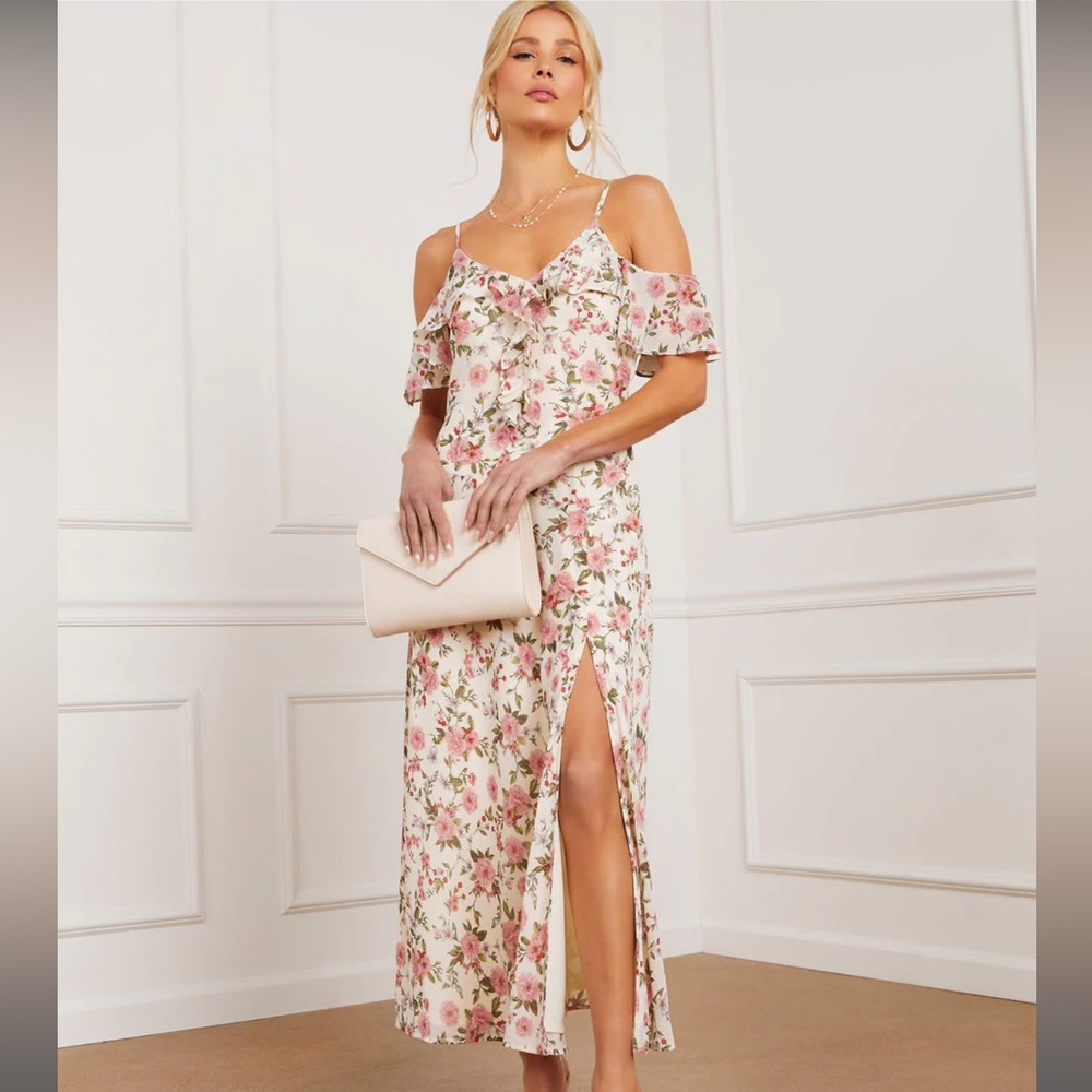 Floral midi dress